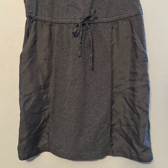 J. Crew Women's Sleeveless Hideaway Dress with Waist Tie in Gray Size Small - Picture 2 of 16